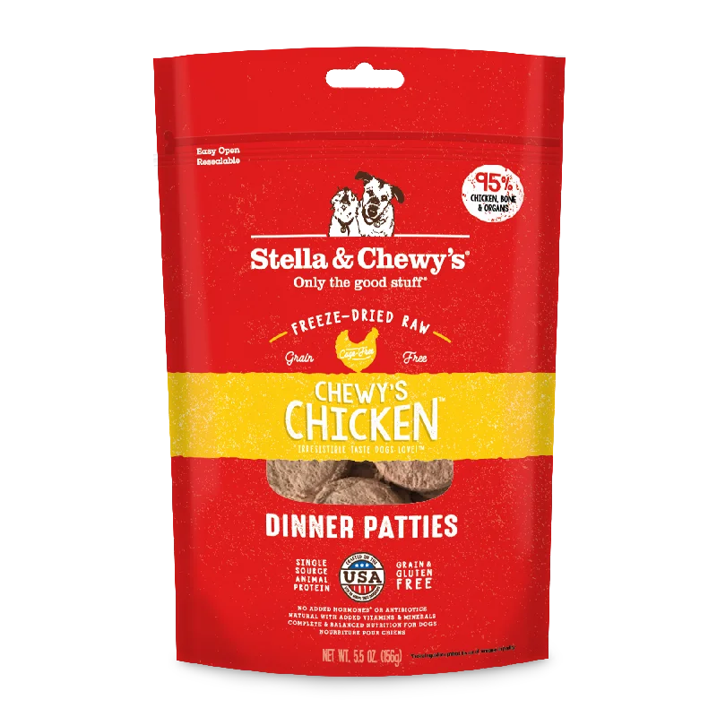 Stella & Chewy's Freeze-Dried Raw Dinner Patties for Dogs - Chewy's Chicken Recipe