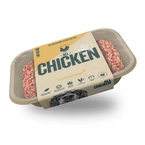 Naturaw Raw Dog Food All Chicken 500g