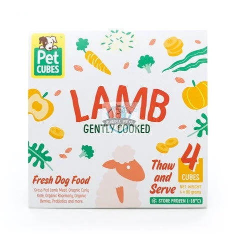 PetCubes Complete Lamb Frozen Cooked Dog Food