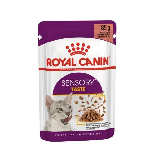 Royal Canin FHN Sensory Taste Cat Food Pouch in Gravy 12 x 85g