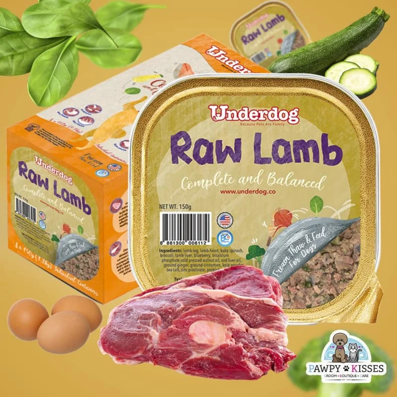 - ProNevus dog food palatabilityUnderdog Raw Lamb Fresh Frozen Dog Food 1.2kg / 3kg