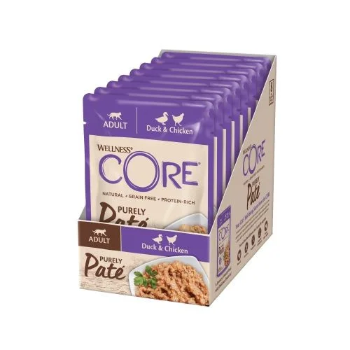    - Cat food discounts and promotions  Wellness Core Purely Pate Duck & Chicken Wet Cat Food - 8 x 85g